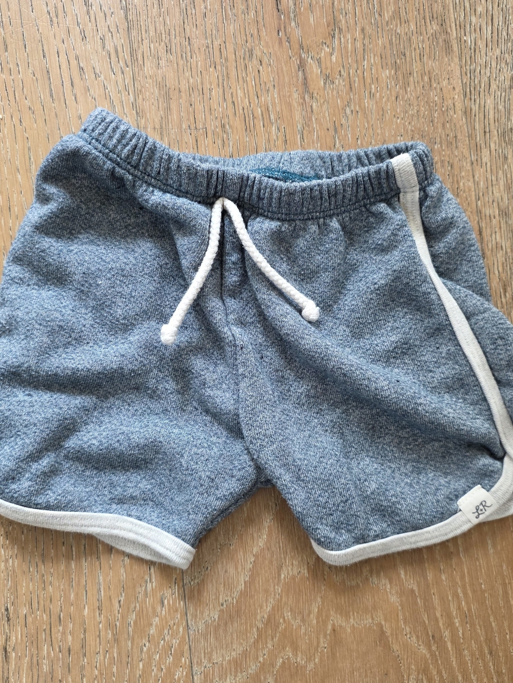 Kids Retro Faux Drawstring Shorts Sz 2